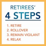 4 steps for Retirees